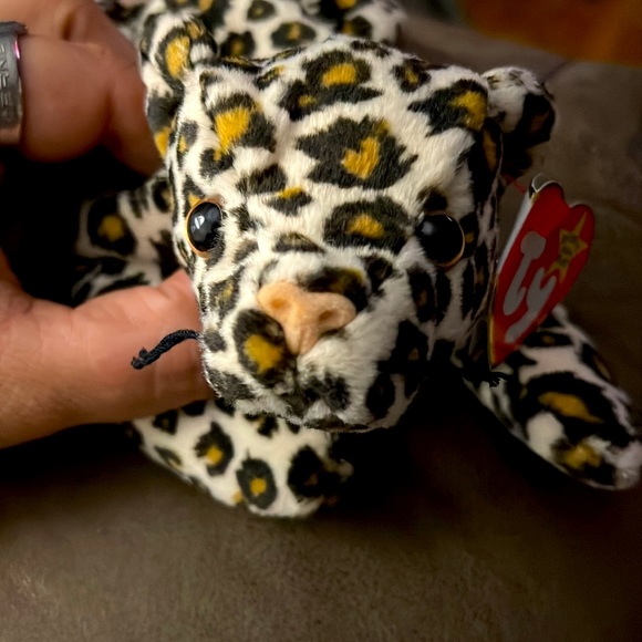 TY Beanie Baby Freckles Spotted Leopard 1996 - Picture 2 of 7